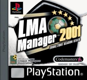 LMA Manager 2001 for PlayStation