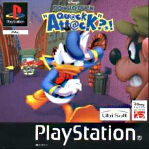 Donald Duck, Disney's: Qu@ck Att@ck?*! for PlayStation