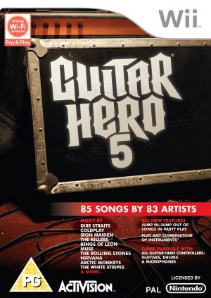 Guitar Hero 5 - Game Only (Wii) for Wii