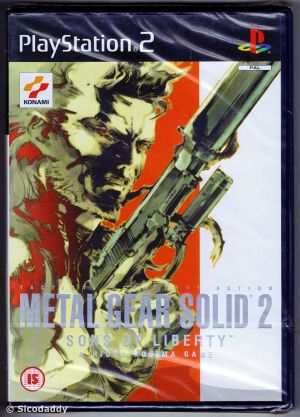 Metal Gear Solid 2 Sons of Liberty, UK Pal, English Version (Bundle Copy) for PlayStation 2