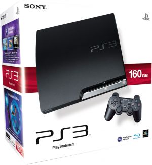 Sony PlayStation 3 [Slim - 160GB - Charcoal Black - CECH-2503A] for PlayStation 3