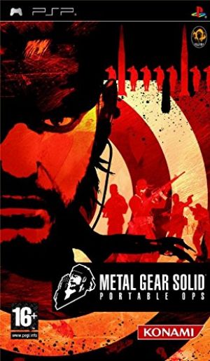 Metal Gear Solid: Portable Ops (PSP) for Sony PSP