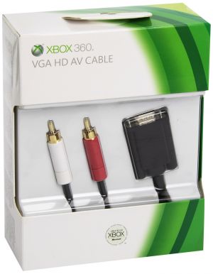 Official Xbox 360 High Definition VGA Cable for Xbox 360