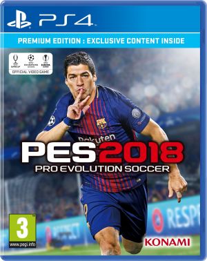 PES 2018 for PlayStation 4