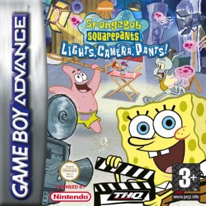 Spongebob Squarepants Lights, Camera, PANTS! (GBA) for Game Boy Advance