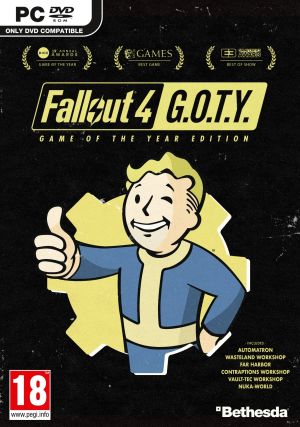 Fallout 4 GOTY (PC DVD) for Windows PC