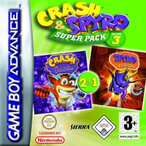 Crash and Spyro Super Pack Volume 3: Crash Fusion/Spyro Fusion (GBA) for Game Boy Advance