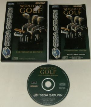 World cup golf - Saturn - PAL for Sega Saturn