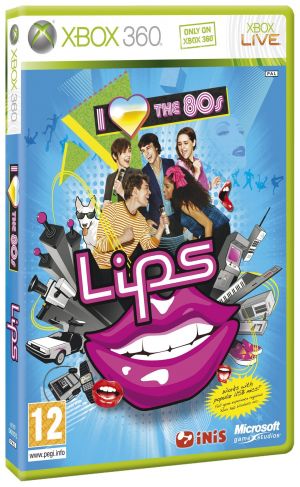 Lips: I Love the 80's - Game Only for Xbox 360