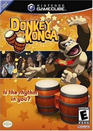 Donkey Konga (Includes Bongos) (GameCube) for GameCube