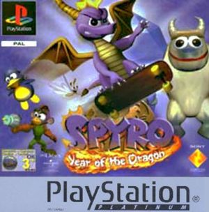 Spyro 3: Year of the Dragon (PS1 Platinum) for PlayStation