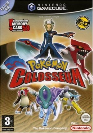Pokemon Colosseum includes 59 slot memory card - GameCube - PAL for GameCube
