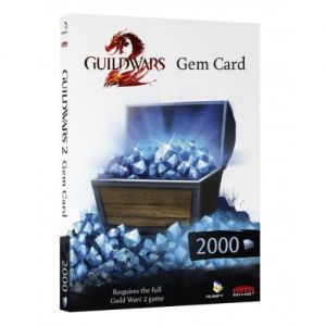 Guild Wars 2 Gem Card (PC DVD) for Windows PC