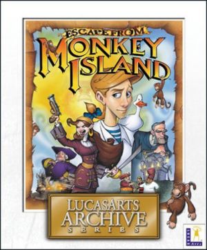 Lucas Classic Line: Escape from Monkey Island (PC CD) for Windows PC