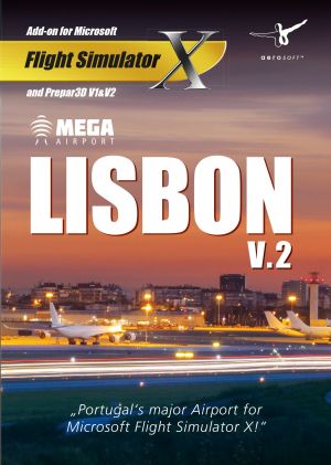 Mega Airport Lisbon Version 2 (PC DVD) for Windows PC