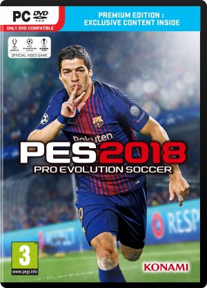 PES 2018 (PC DVD) for Windows PC