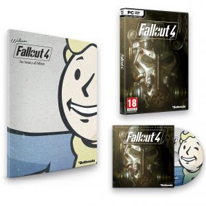 Fallout 4 with Franchise Book and Soundtrack (Exclusive to Amazon.co.uk) (PC DVD) for Windows PC