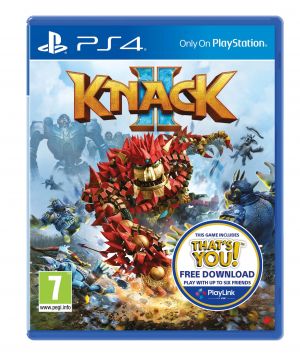 Sony Knack 2 (Includes free download of That's You) - PS4 for PlayStation 4
