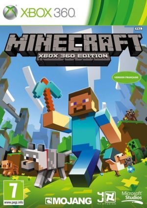 Microsoft Minecraft Xbox 360 French EMEA PAL DVD for Xbox 360