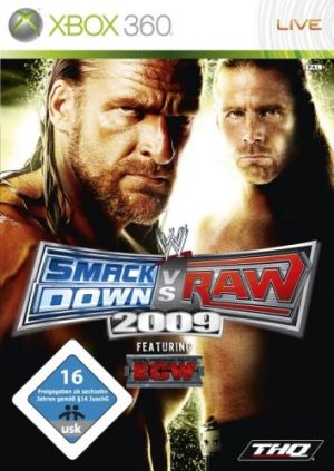 XBOX-360 WWE Smackdown vs. Raw 2009 for Xbox 360