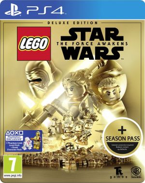 LEGO Star Wars: The Force Awakens Deluxe Steelbook Edition with Season Pass (Exclusive to Amazon.co.uk) for PlayStation 4