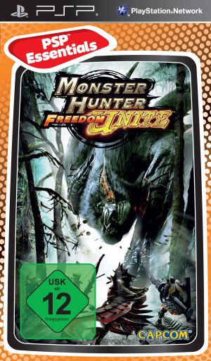 Monster Hunter Freedom Unite PSP Essentials - Sony PlayStation Portable for Sony PSP