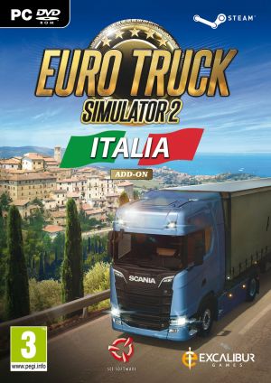 Euro Truck Simulator 2: Italia Add On (PC DVD) ( Steam Version ) for Windows PC