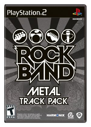 Rock Band Metal Track Pack / Game for PlayStation 2