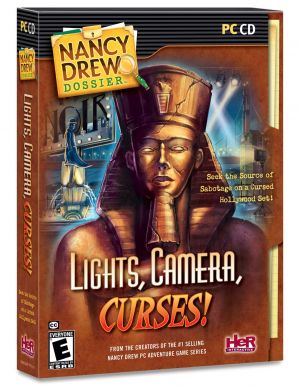 Nancy Drew: Dossier Lights, Camera, Curses! (PC CD) for Windows PC