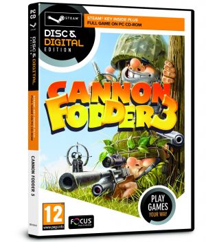 Cannon Fodder 3 (PC CD & Steam Key) for Windows PC