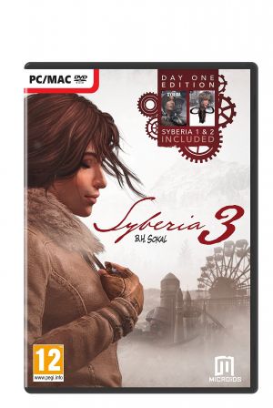 Syberia 3 – Day One Edition (Syberia 1 + Syberia 2 + Syberia 3 included) (PC DVD) for Windows PC