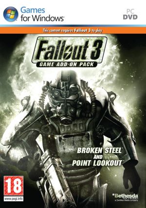 Fallout 3: Game Add-On Pack - Broken Steel and Point Lookout (PC DVD) for Windows PC