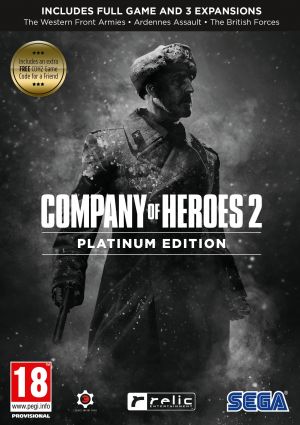 Company of Heroes 2: Platinum Edition (PC CD) for Windows PC