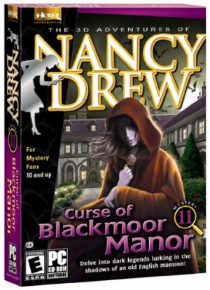 Nancy Drew Curse of Blackmoor Manor (PC CD) for Windows PC