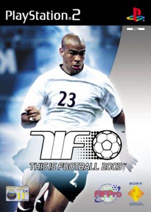 This is Football 2003 for PlayStation 2