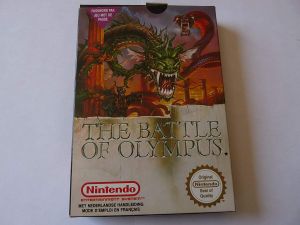 The battle of olympus - NES - PAL for NES