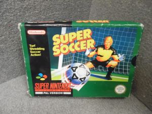 Super Soccer - Super Nintendo - PAL - Without Instruction for SNES