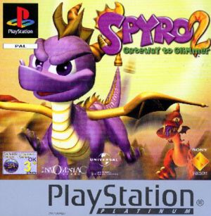 Spyro 2: Gateway to Glimmer Platinum (PS) for PlayStation