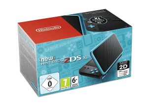 Nintendo 2DS XL black + turquoise for Nintendo 3DS