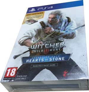 The Witcher 3 Wild Hunt Hearts of Stone Limited Edition with Gwent Cards PS4 Game for PlayStation 4