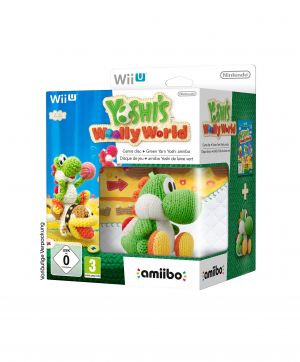 Yoshi's Woolly World and amiibo Green Yoshi Bundle (Nintendo Wii U) for Wii U