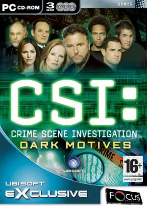 CSI: Crime Scene Investigation - Dark Motives (PC CD) for Windows PC