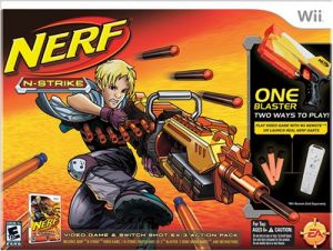 Nerf-N-Strike Bundle / Game for Wii