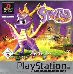 Spyro The Dragon - Platinum (PS) for PlayStation