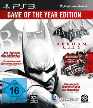 Batman Arkham City Game Of The Year - Sony PlayStation 3 for PlayStation 3