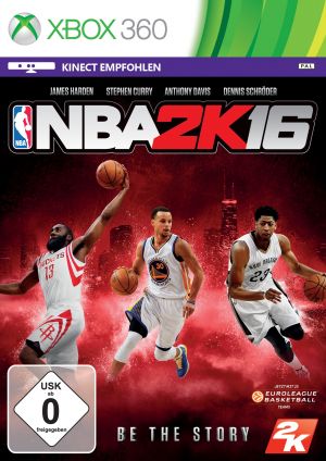 NBA 2K16 (USK ohne Altersbeschränkung) XBOX 360 for Xbox 360