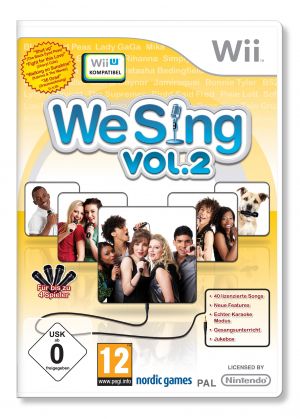 We Sing Vol.2 (Standalone) (Wii) for Wii