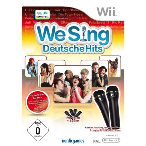 We Sing Deutsche Hits (inkl. 2 Mikrofonen) (Wii) for Wii