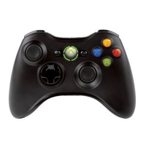 Black official Xbox 360 wireless controller with receiver for PC windows use for Windows PC