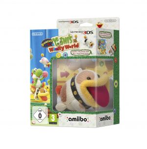 Poochy and Yoshi's Woolly World - Amiibo Bundle (Nintendo 3DS) for Nintendo 3DS